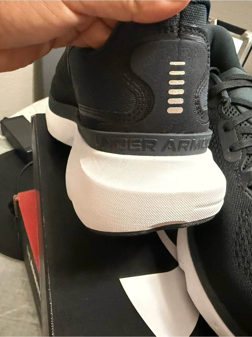 Under Armour Black Athletic Sneakers